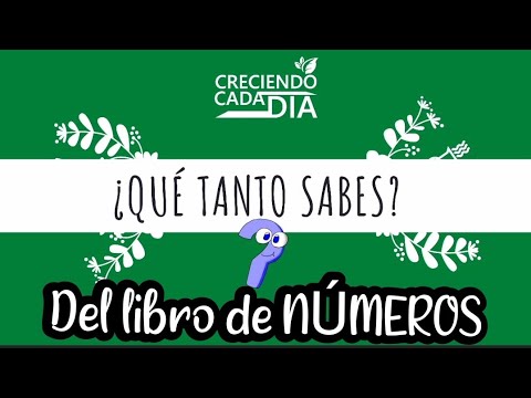 Preguntas de la Biblia | Libro de Números | ¿Qué tanto Sabes?   #preguntasdelabiblia #testbiblico
