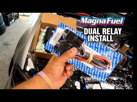 K20 AWD CIVIC BUILD MAGNAFUEL FUEL PUMP RELAY INSTALL