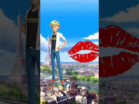 Miraculous Characters Kiss mode 💋 #miraculous #marinette #adrien