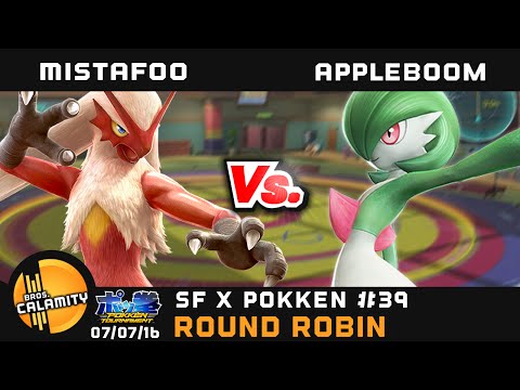 SFxP #39 | KOA PA | TheAppleBoom (Gardevoir) vs MistaFoo (Blaziken) - Round Robin - Pokken