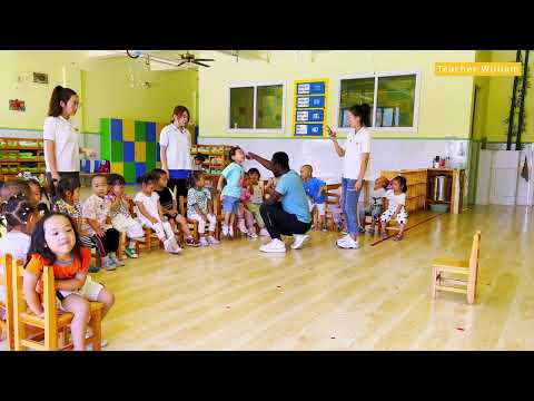 teaching hello and numbers | 3-4 years | ESL Behind the Scenes | Teaching ESL in China