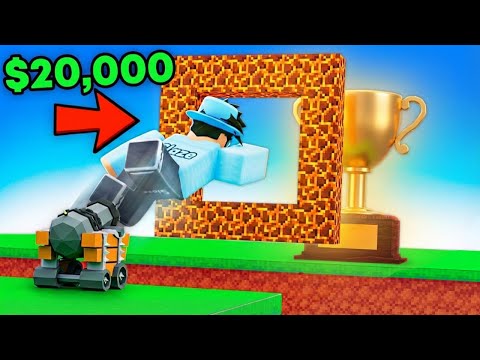My 20,000 Robux Bedwars Parkour Event! (Roblox Bedwars)