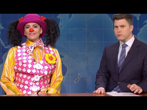 Reaction To Cecily Strong's 'Goober The Clown' Sketch