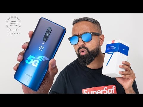 OnePlus 7 Pro 5G - Unboxing & SPEED Test