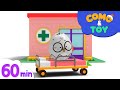 Como and Toys | Claw Machine + More Episode 60min | Learn colors and words | Como Kids TV