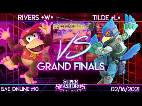 Dancation (Bae Online #10)- NVR | Rivers (Diddy Kong) [W] vs. NPT | Tilde (Falco) [L] -Grands - SSBU