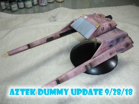 Aztek Dummy Update 9/28/18 - ST: TMP Vulcan Shuttle