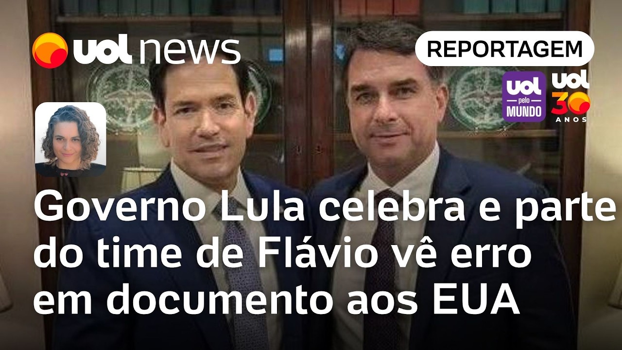 Governo Lula celebra documento feito por Flávio Bolsonaro, e time do senador vê erro | Mari Sanches