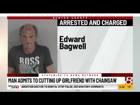 In Benton County, man admits to cutting up girlfriend with chainsaw