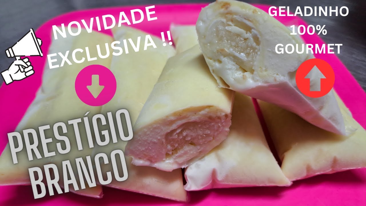 NOVIDADE  EXCLUSIVA !! Sabor PRESTÍGIO BRANCO , vocês NUNCA viram nada igual !!
