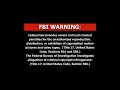 Maverick Entertainment FBI Warning Screen 1997 Present HQ