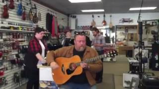 Video thumbnail for JP Cormier picks up his rare limited edition FG-180 50th anniversary Yamaha! by J.P. Cormier