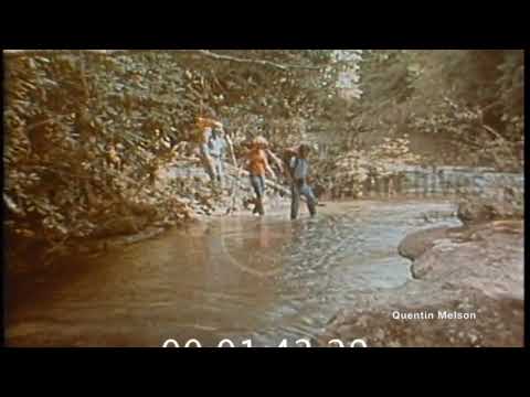 Hiking in North Georgia (November 5, 1970)