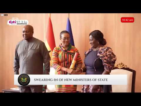 Prez Mahama Swears In Ayariga And Zanetor | Oaths, Appointments And Their First Message