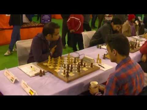 Grandmaster Mikhail Mozharov Delhi Open R 8 & 9