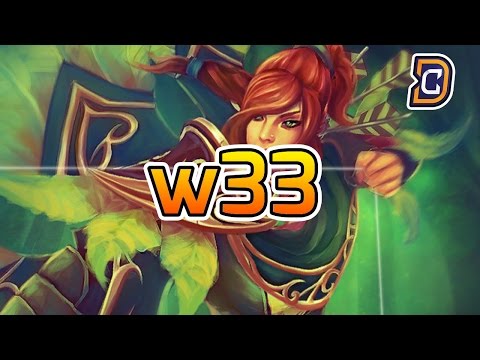 dota 2 - w33 Windranger VS Dendi OD - Ranked