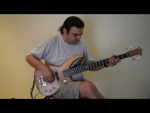 Y.MALMSTEEN "trilogy op.5" BASS LESSON by Kostas Domenikiotis