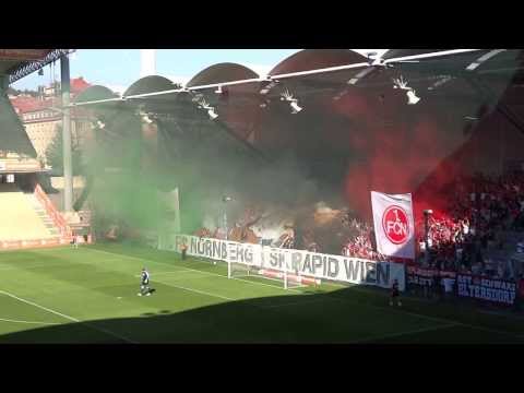 Rapid Wien - 1.FC Nürnberg - Intro 1.Halbzeit - 07.09.13