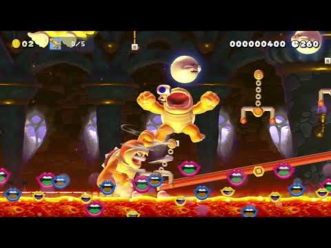 FREEZE        ※自動(Auto) by まさかっちんんWWW - Super Mario Maker 2 - No Commentary 1bz