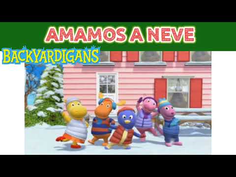 Os Backyardigans - Amamos A Neve (Pablo, Tayrone, Uniqua, Tasha e Austin) Clips Musicais de Natal