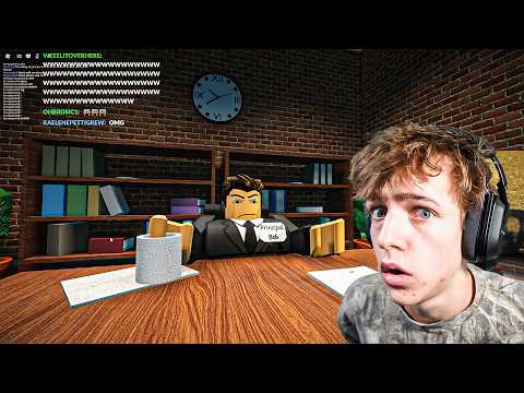 i got sent to the PRINCIPAL'S OFFICE..