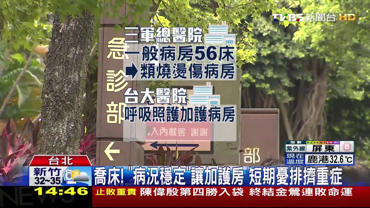 開刀換藥忙翻!醫護難輪班 評估中南部支援