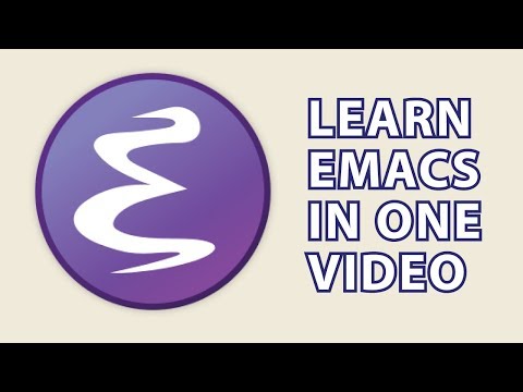 Emacs Tutorial