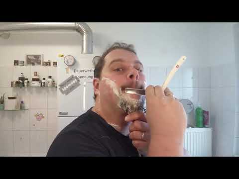 Klaus rasiert sich - J.A. Henckels #80 Messerrasur