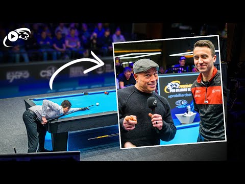 JOE ROGAN commenting on FEDOR GORST's match ▸ World 10-Ball Championship 2023