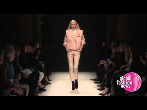 Balmain Fall / Winter 2012 Women's Runway Show | Global Fashion News