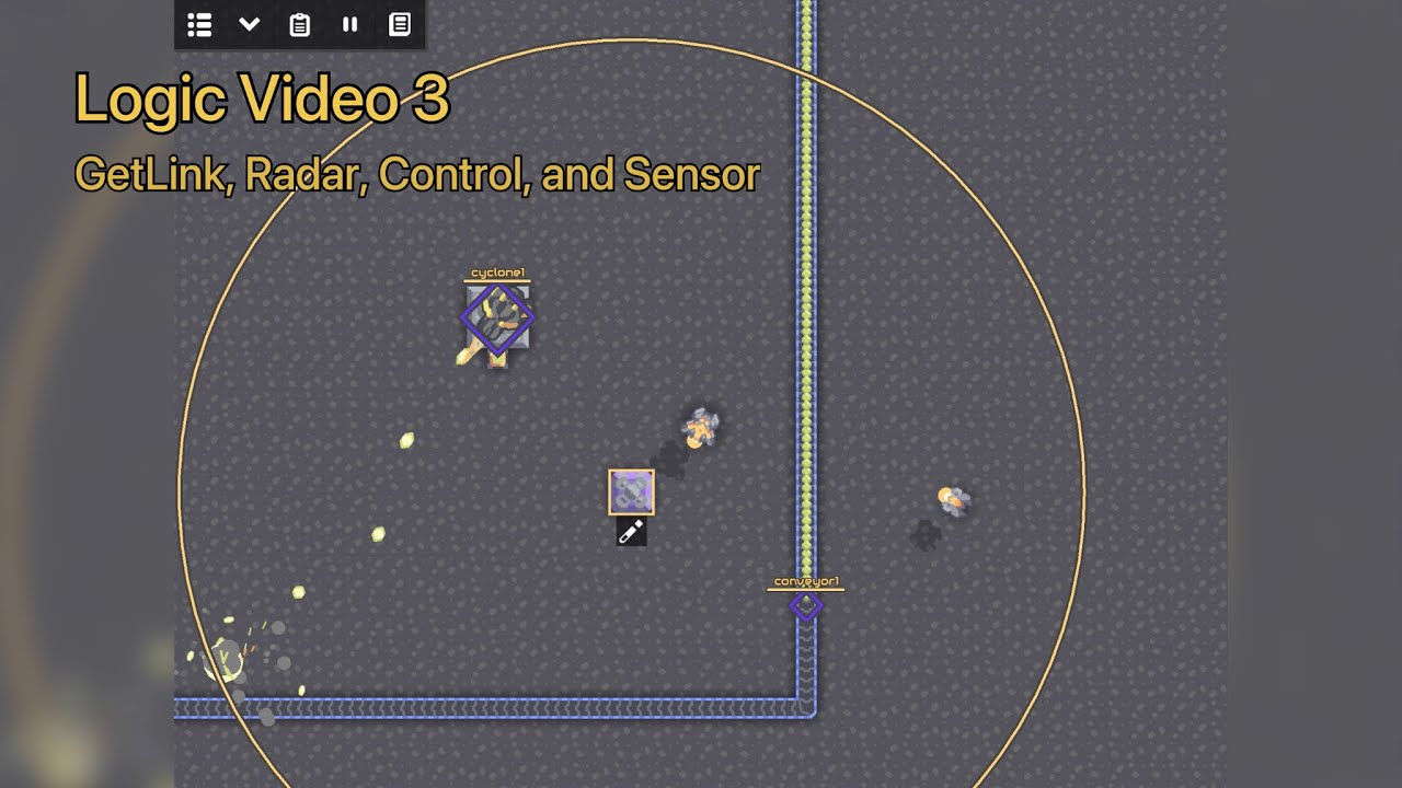 Logic Controlling and Tracking Explained - Mindustry Tutorials