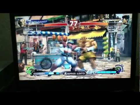 ZATO THE ONE (Bison) Vs Sagat SSF 4 AE