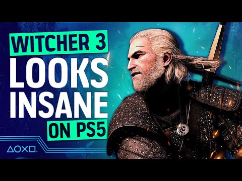 14 Minutes of The Witcher 3 Looking Insane on PS5