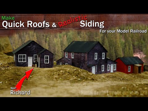 Quick way to make scratch built buildings look great! Some ideas you can try yourself.  Update 123.