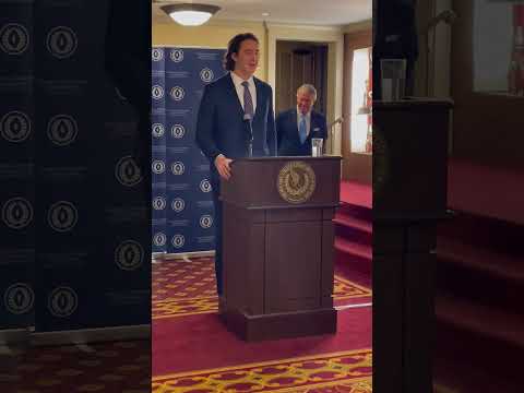 Charlie Kolar, the 2021 William V. Campbell Trophy winner, Honored at the NYAC