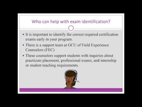 2017 05 02 11 03 College of Education; Certification Exam Prep Webinar