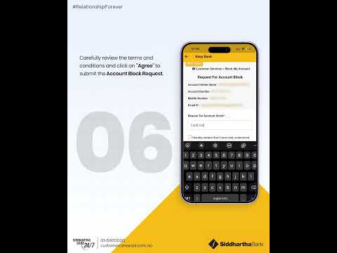 How to block your account via BankSmart XP?