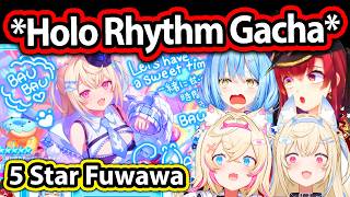 FUWAMOCO, Lamy and Marine's Reaction Pulling 5 Star Fuwawa in Holodori is Priceless 【Hololive】
