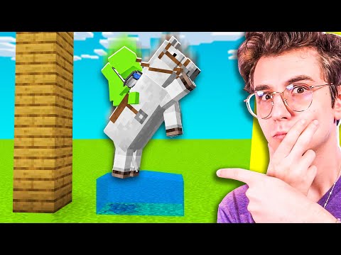 I'M TRYING DREAM'S NEW MLG ON MINECRAFT ITA!