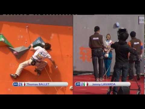 IFSC Climbing World Cup Xining 2012 - Lead - Replay Semi-Finals