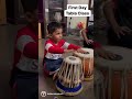 First Day Tabla Class Adhiraaj Singh