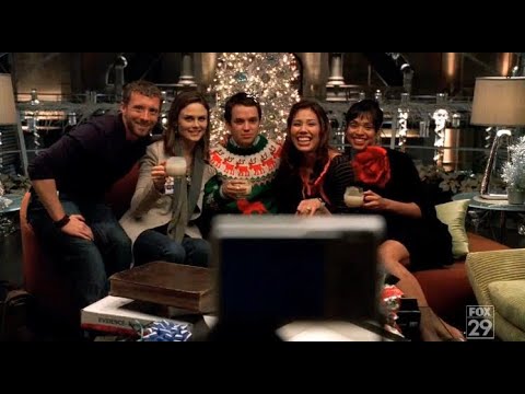 Bones 3x09 - "The Santa in the Slush" ending scene
