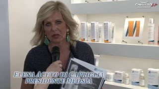 Elena Aceto di Capriglia presenta le novità della Medspa