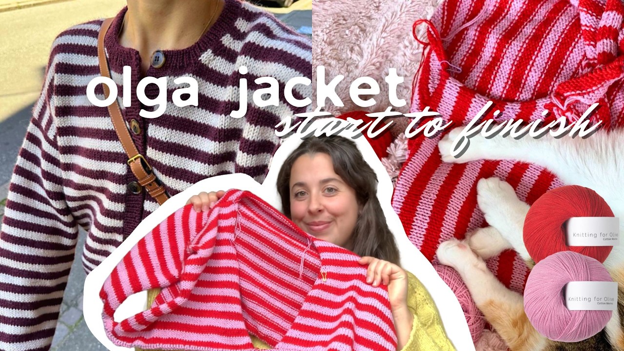 knitting the olga jacket so i can stop thinking about it