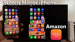 How To Screen Mirror (Airplay) iPhone To Amazon Fire TV (Fire Tv Stick/Cube)