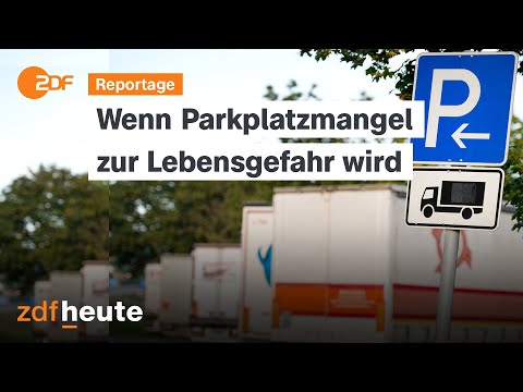LKW-Fahrer verzweifeln an der Parkplatznot | Länderspiegel