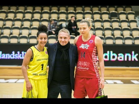 Umea Udominate 68 - 71 MBA Moscow (FIBA Eurocup Women 2017/2018 season)
