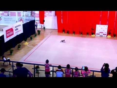 Aleksandra Chełmecka (PTG Sokół Kraków) - Obręcz - XIX OOM "Łódzkie 2013"