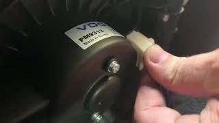 A/C Blower Motor Replacement on a 2008 Lincoln MKX 2wheel drive