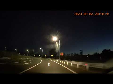 Sibiu - Râmnicu Vâlcea - Pitești via Valea Oltului DN7, E81 Night Drive